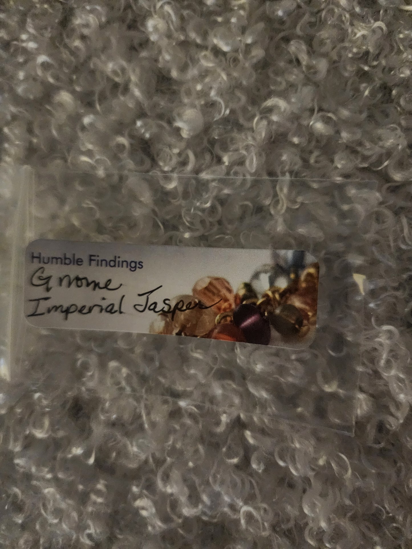 Gnome Imperial Jasper Wine Ring