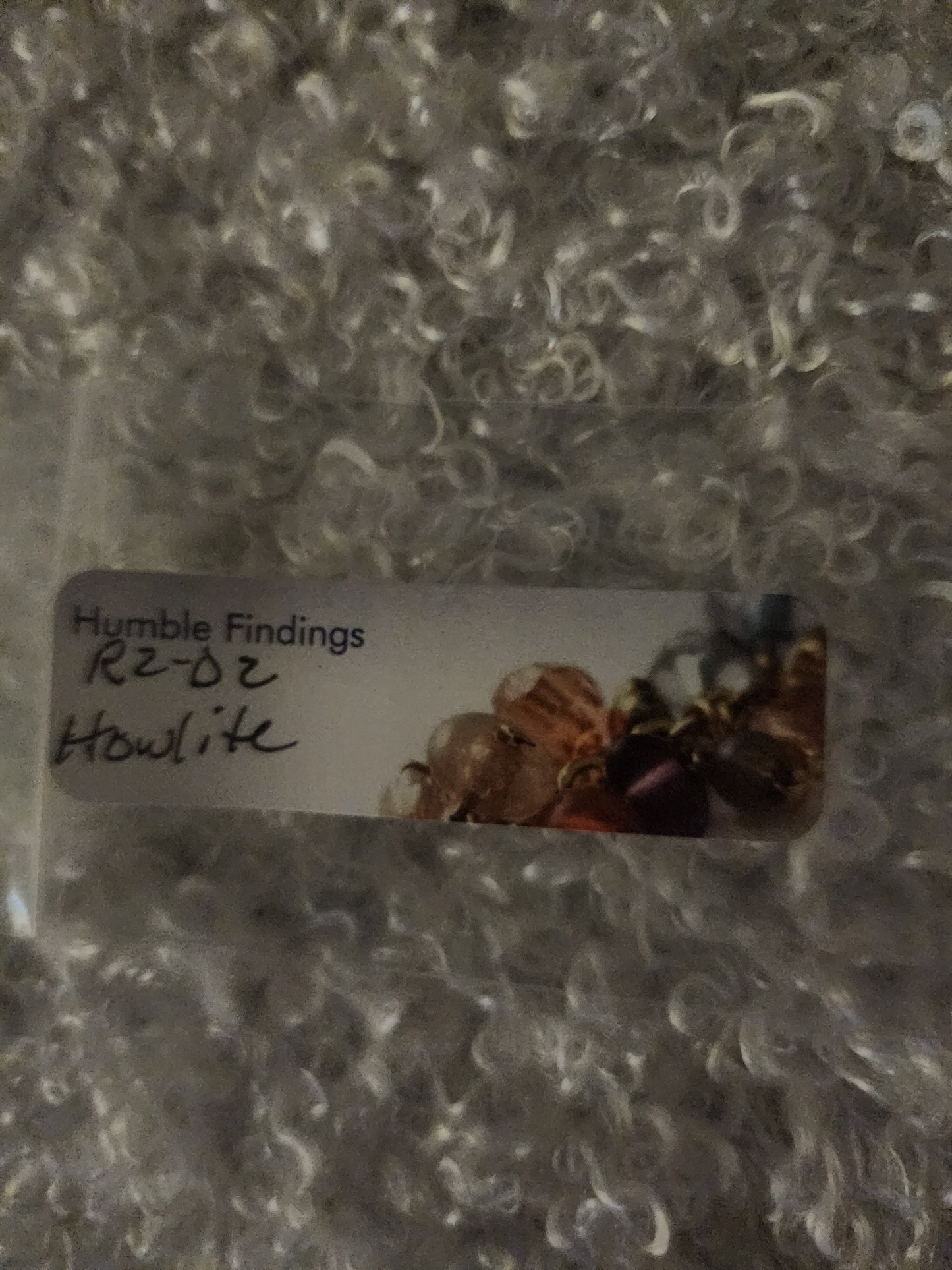 R2-D2 Howlite Wine Ring