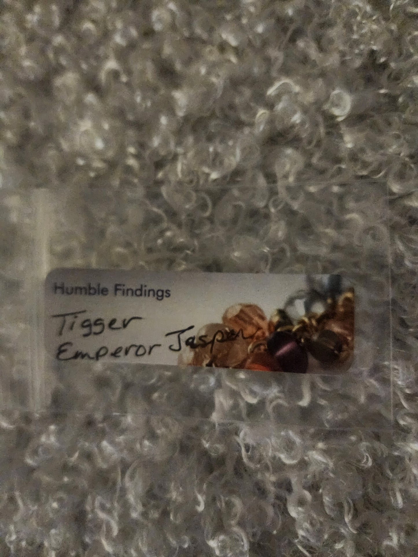 Tigger Emperor Jasper Wine Ring