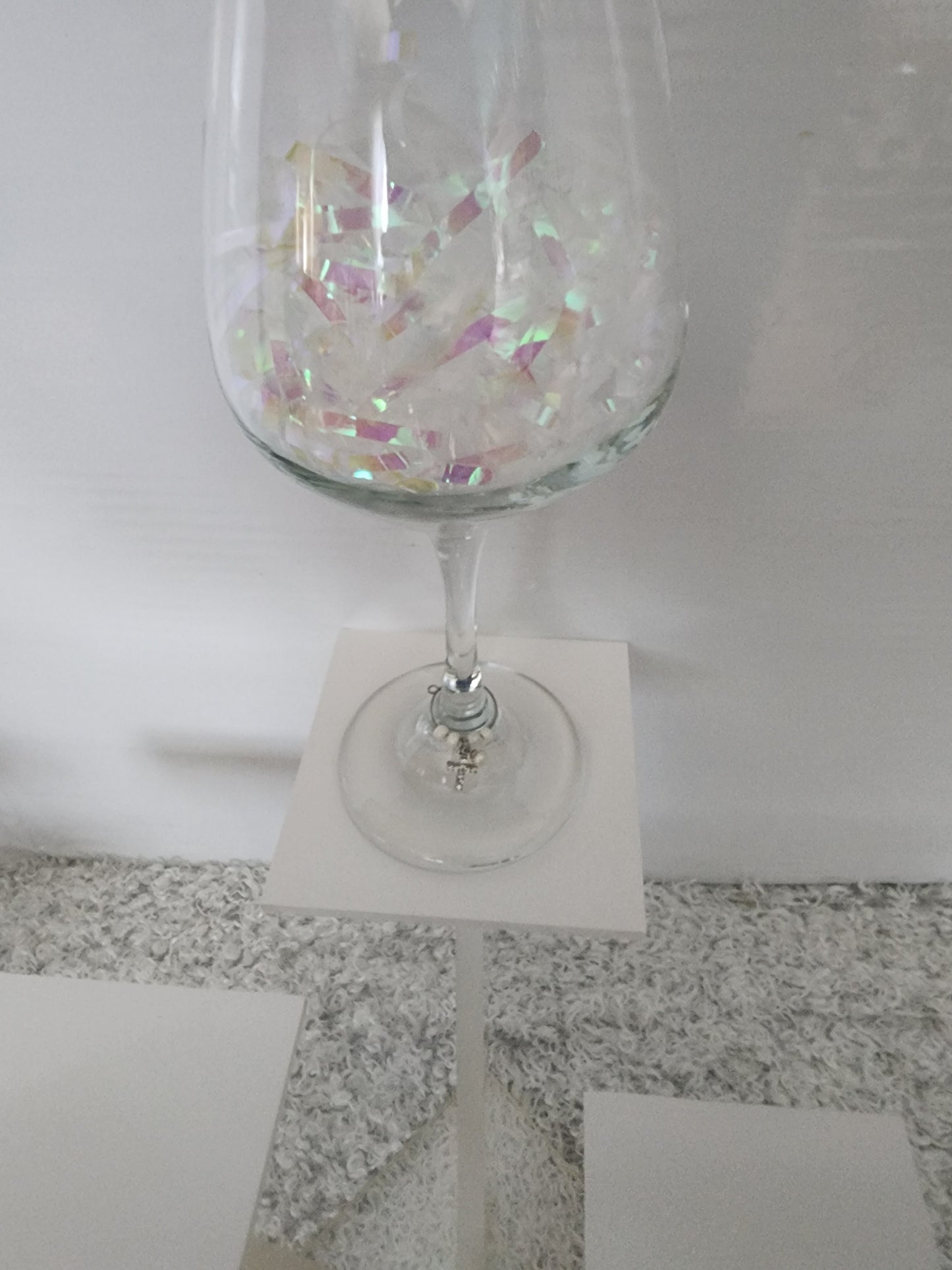 Cross Pearl Wine Ring