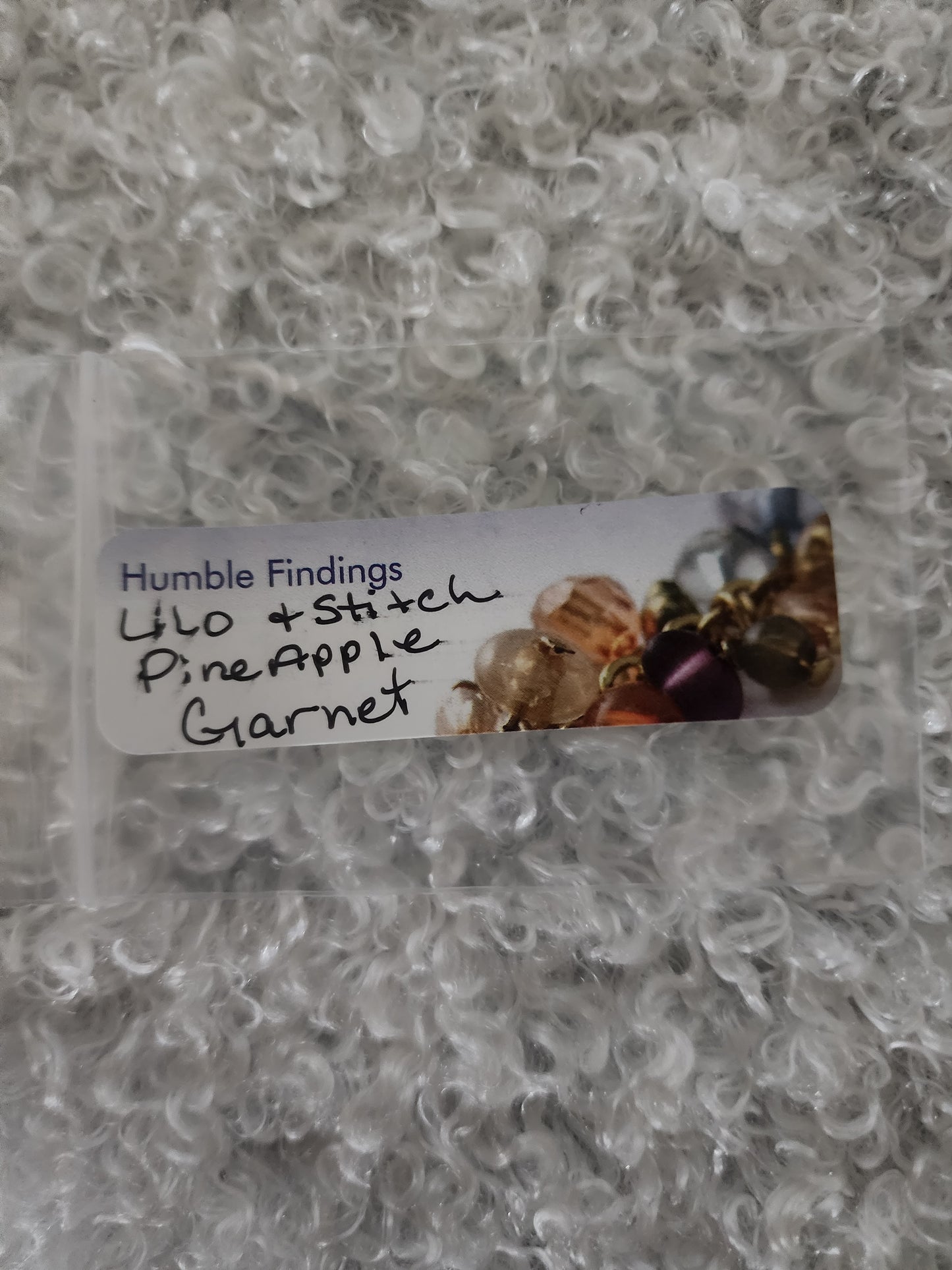 Pineapple Garnet Wine Ring