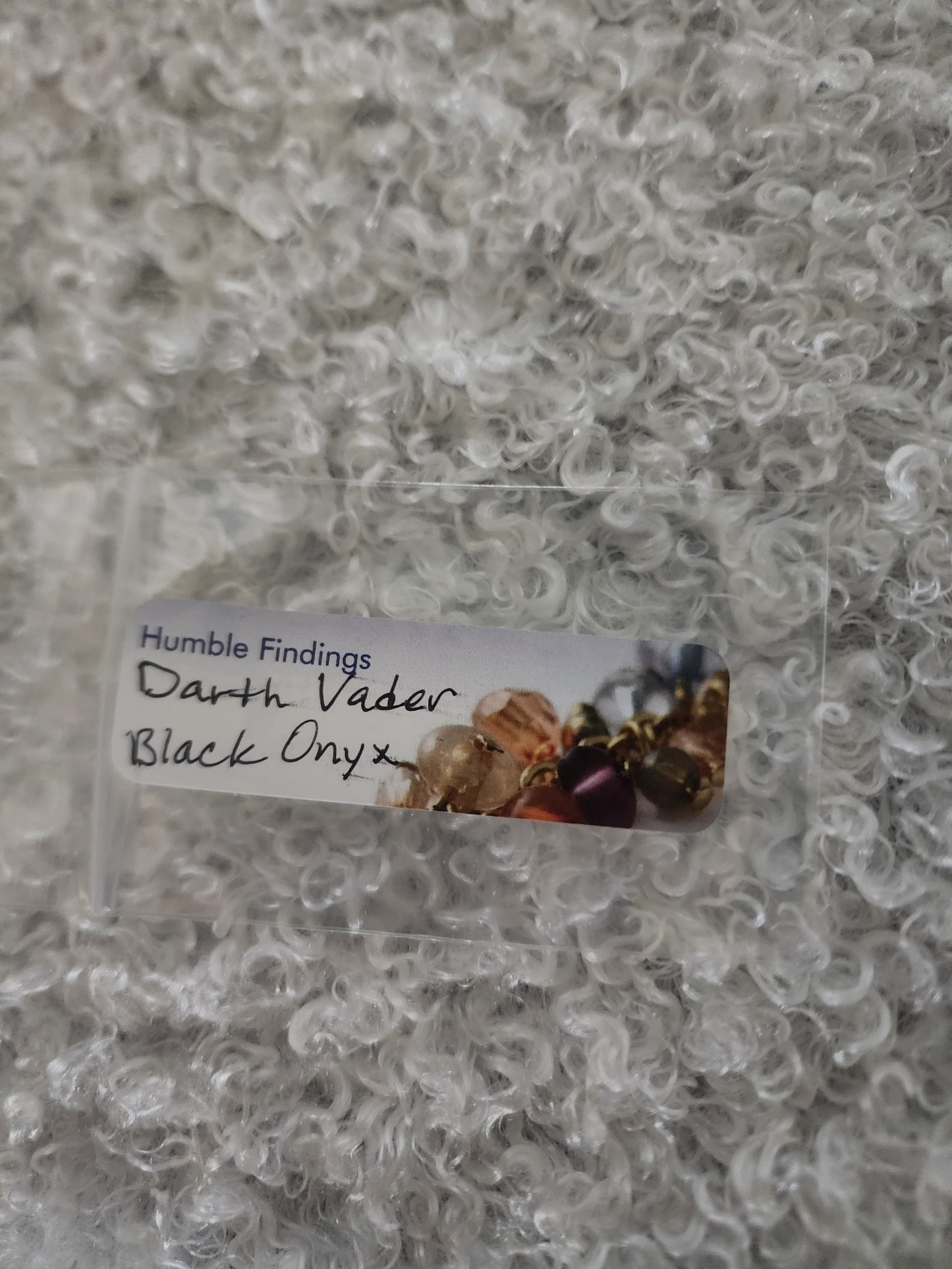 Darth Vader Black Onyx Wine Ring