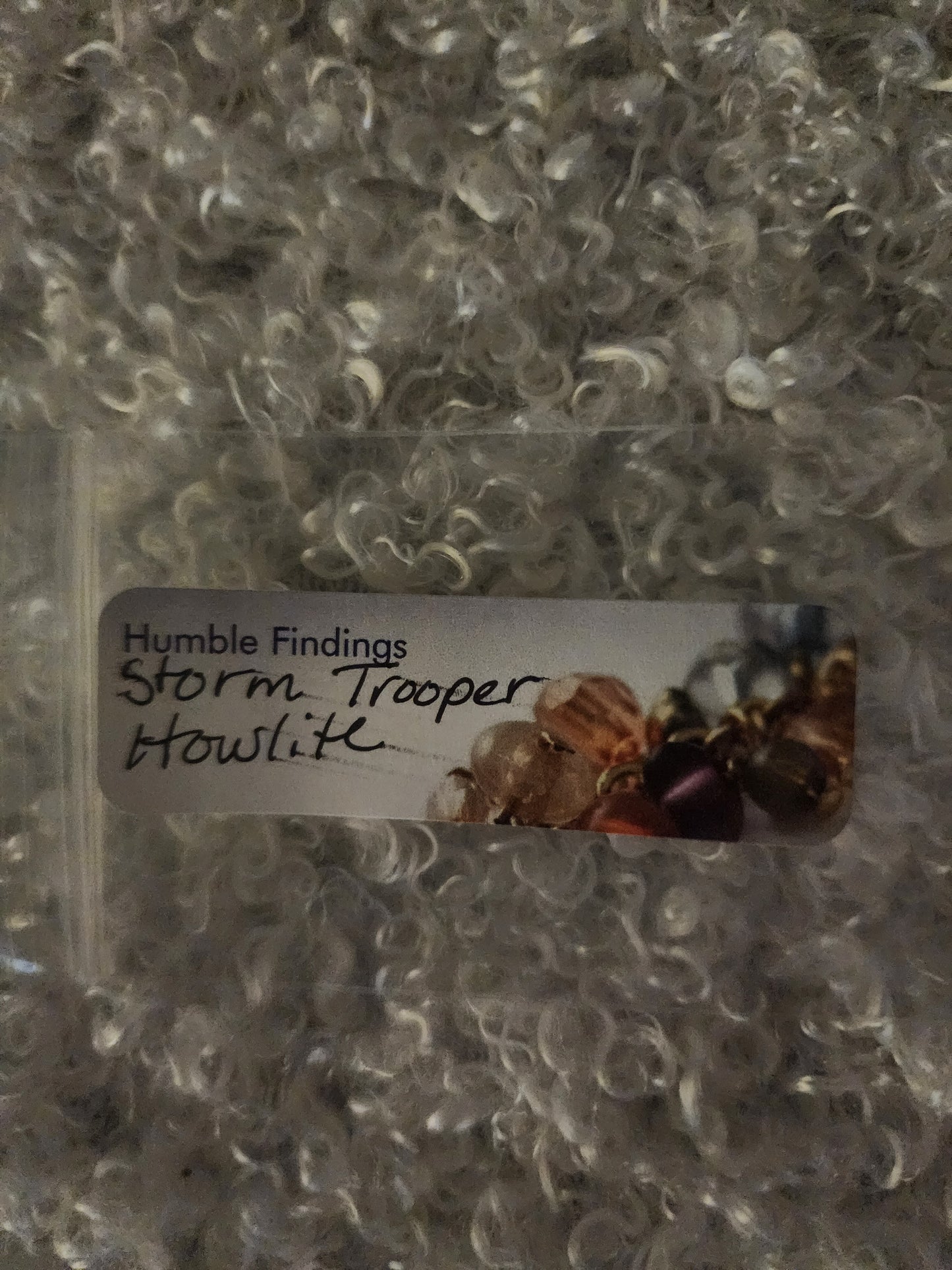 Storm Trooper Howlite Wine Ring