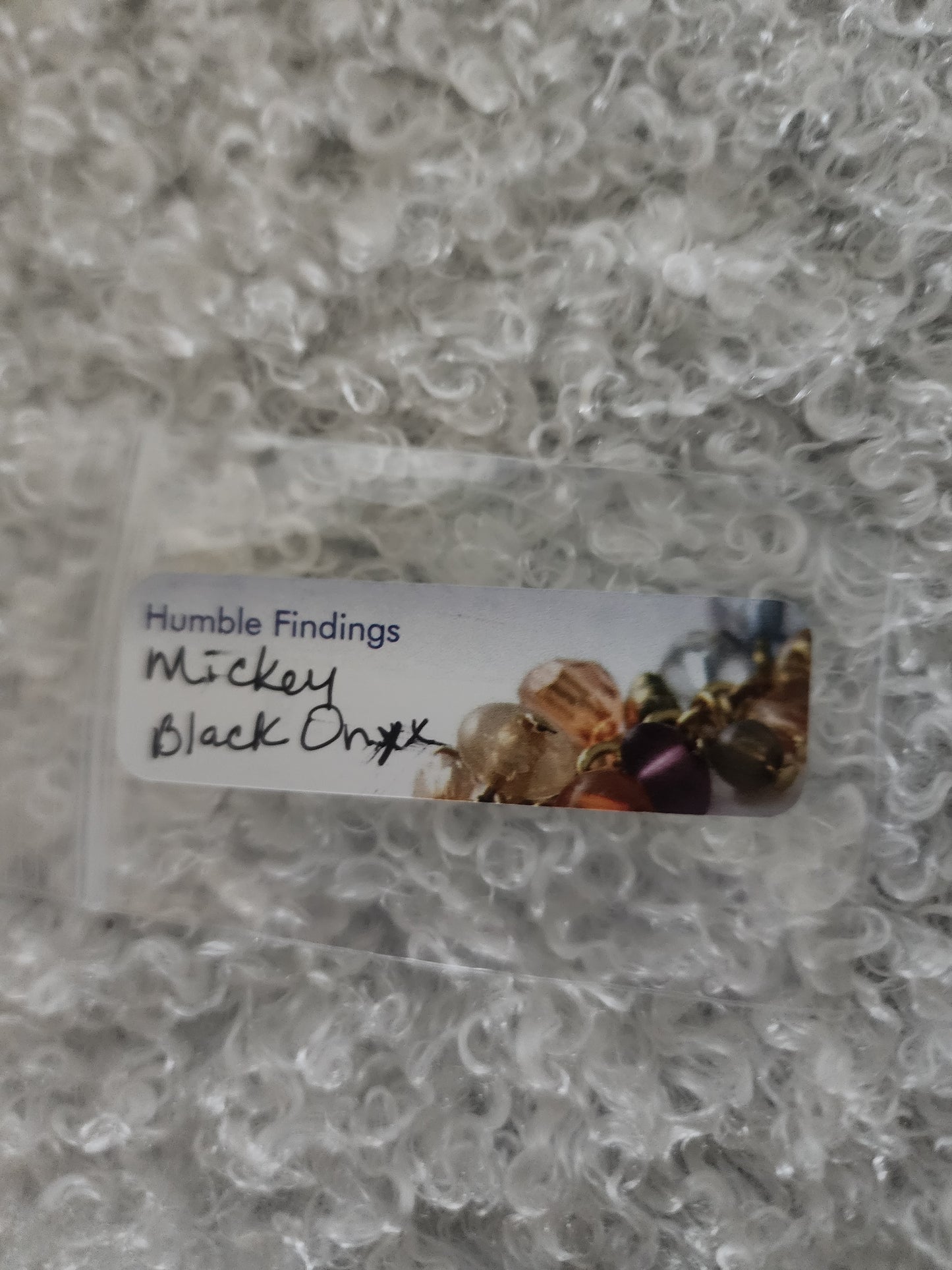 Mickey Black Onyx Wine Ring