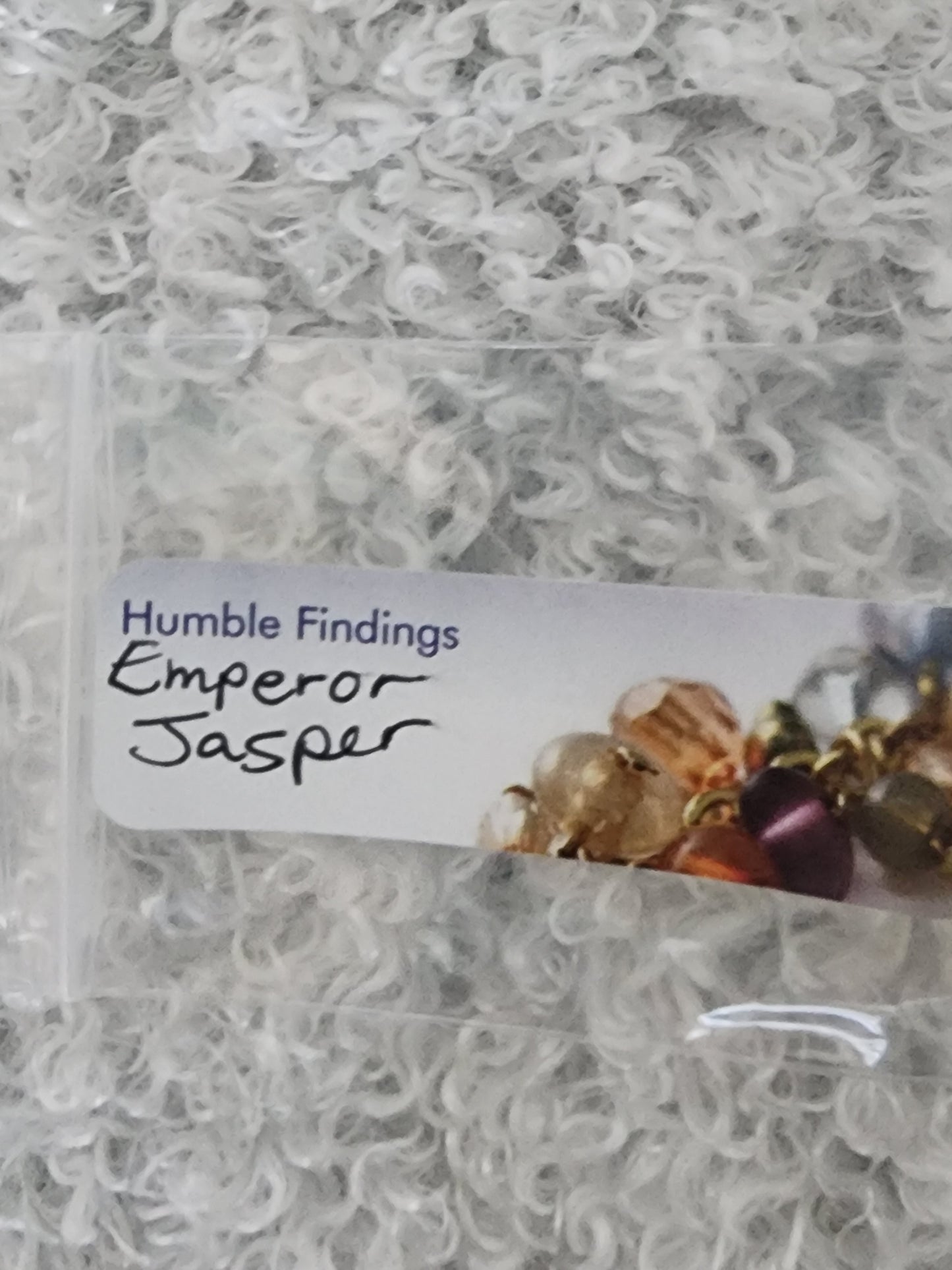 Raven Head with Emperor Jasper Wine Ring