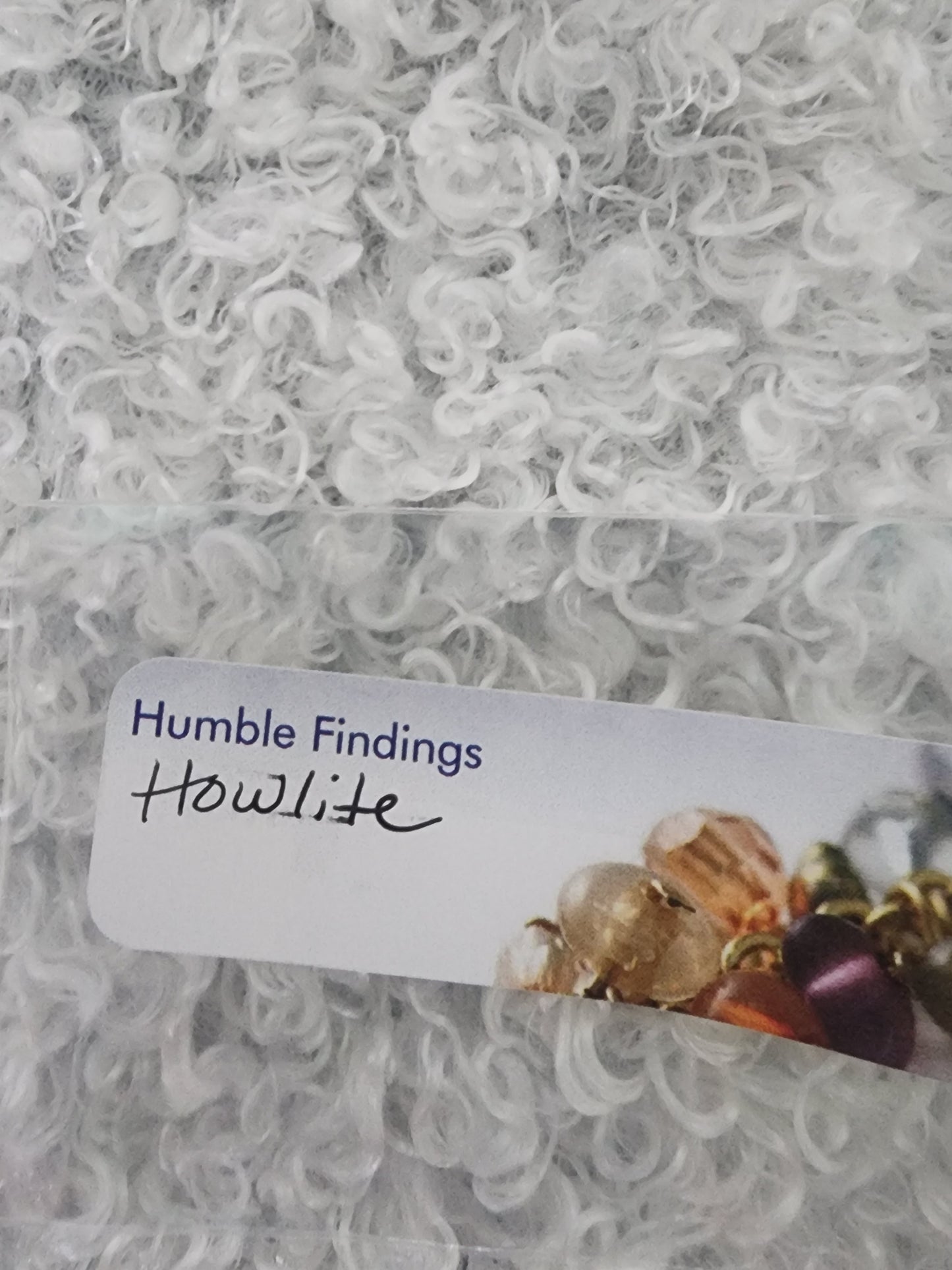 Triangle with Howlite Wine Ring