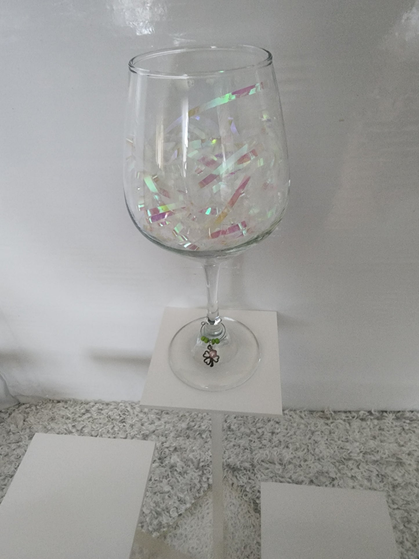 Shamrock Pearl Wine Ring