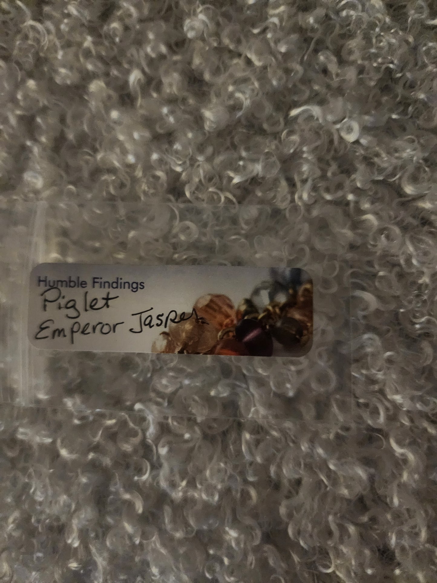 Piglet Emperor Jasper Wine Ring