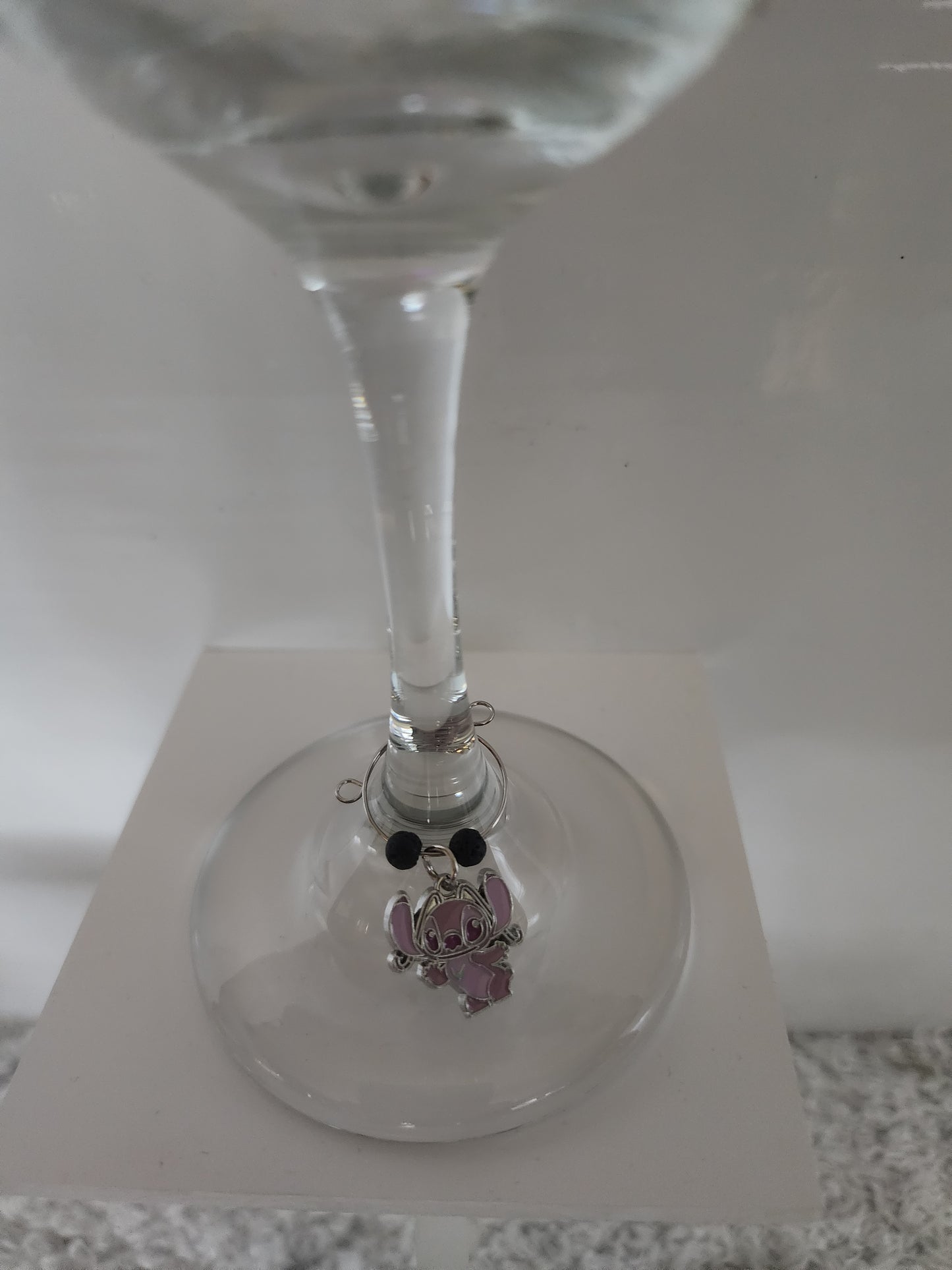 Angel Lava Stone Wine Ring