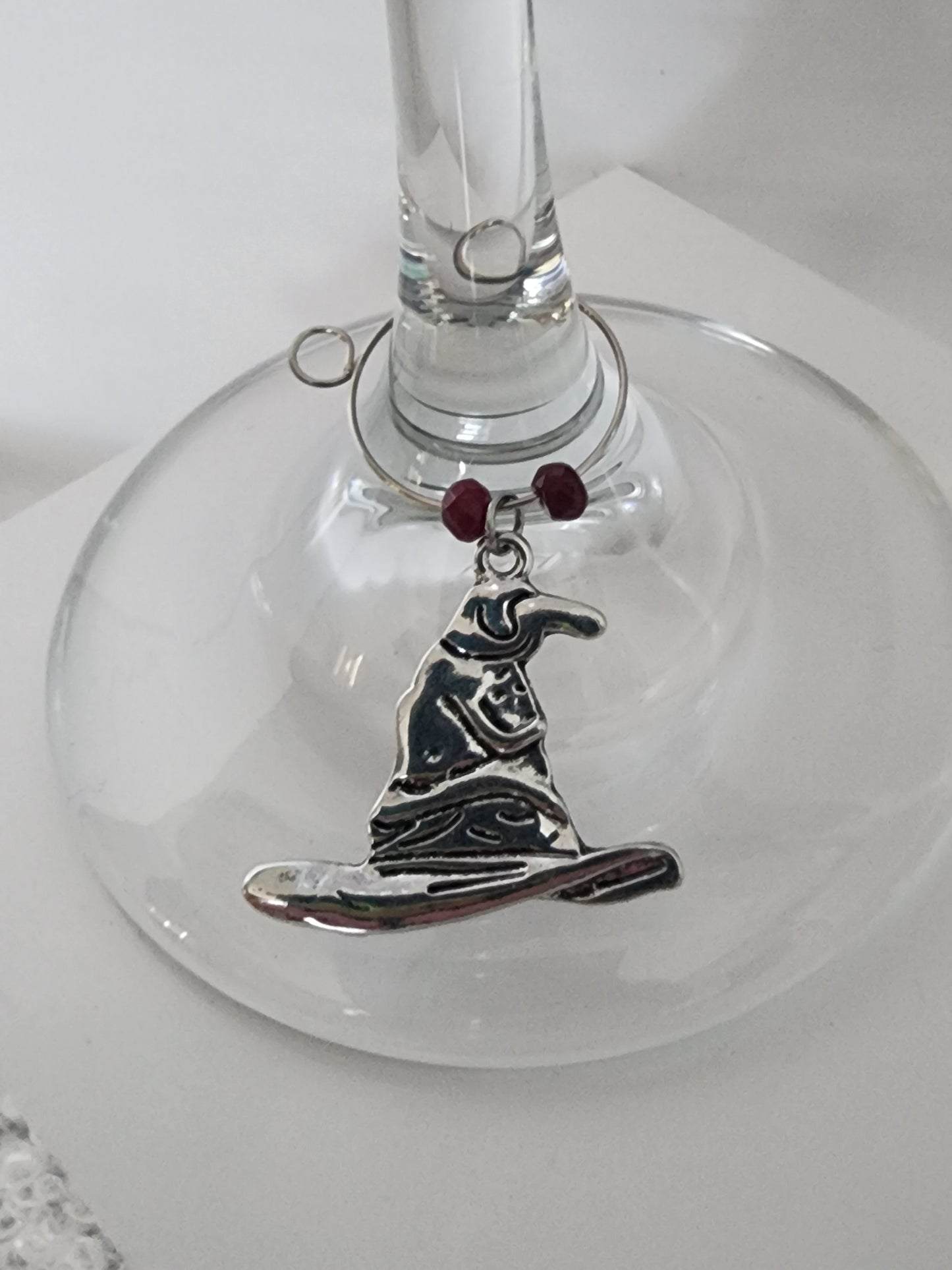 Wizard Hat Ruby Wine Ring